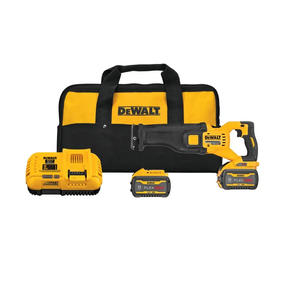 DeWalt DCS389X2 Brushless Cordless Reciprocating Saw Kit