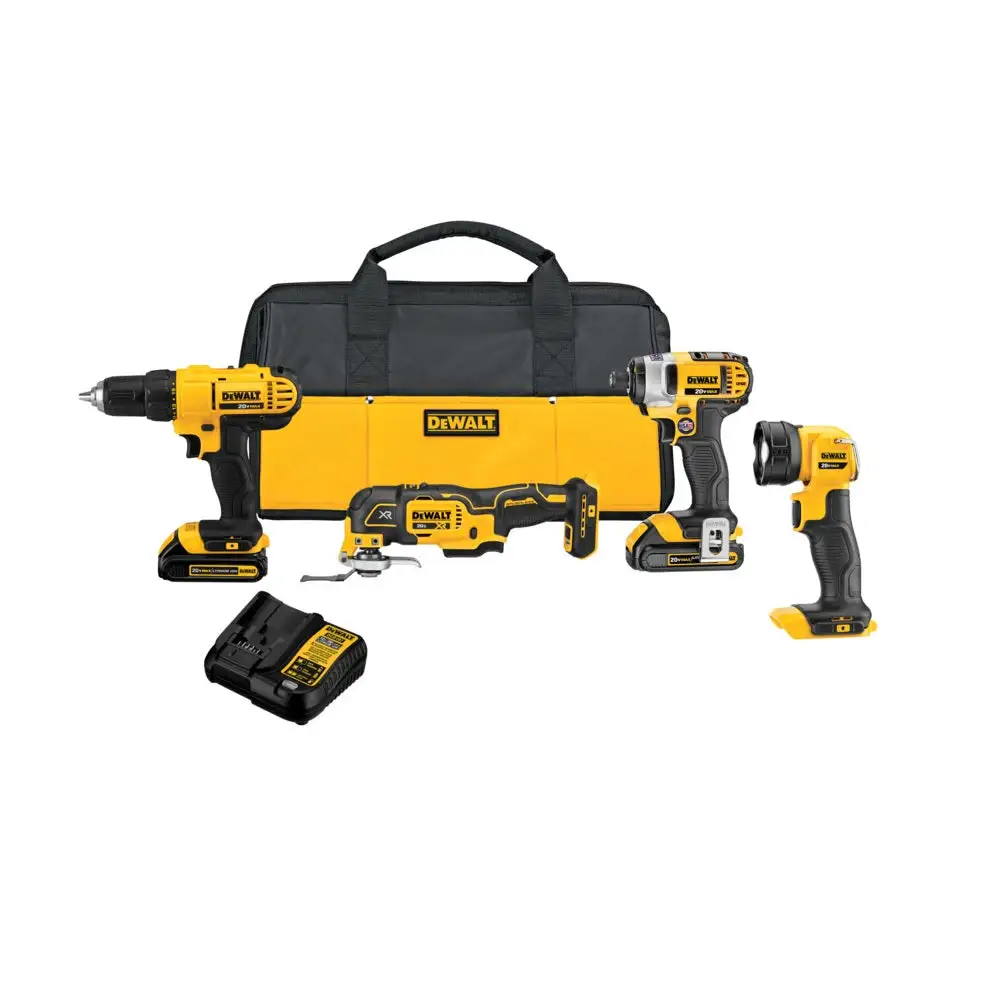 DeWalt DCK444C2 4 -Tool Cordless Combo Kit