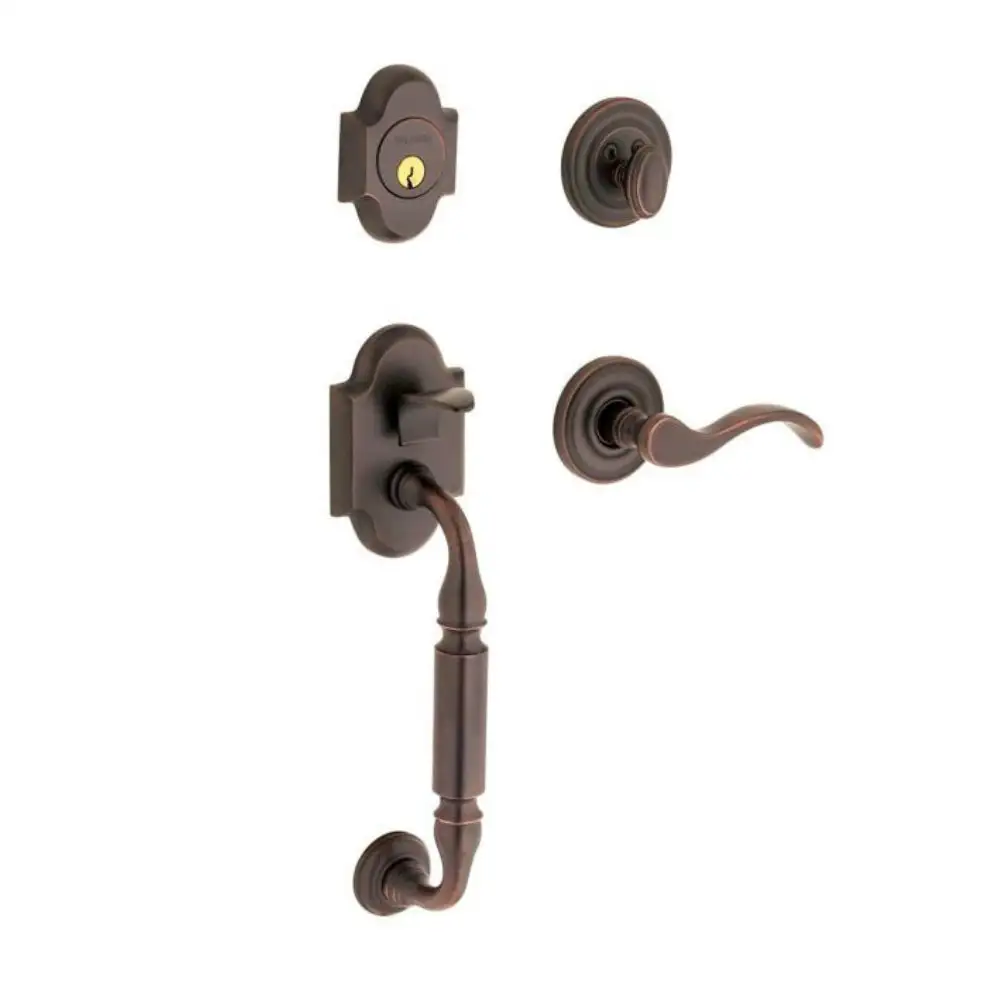 Baldwin 85305112LENT Canterbury Left Hand Entry Handleset