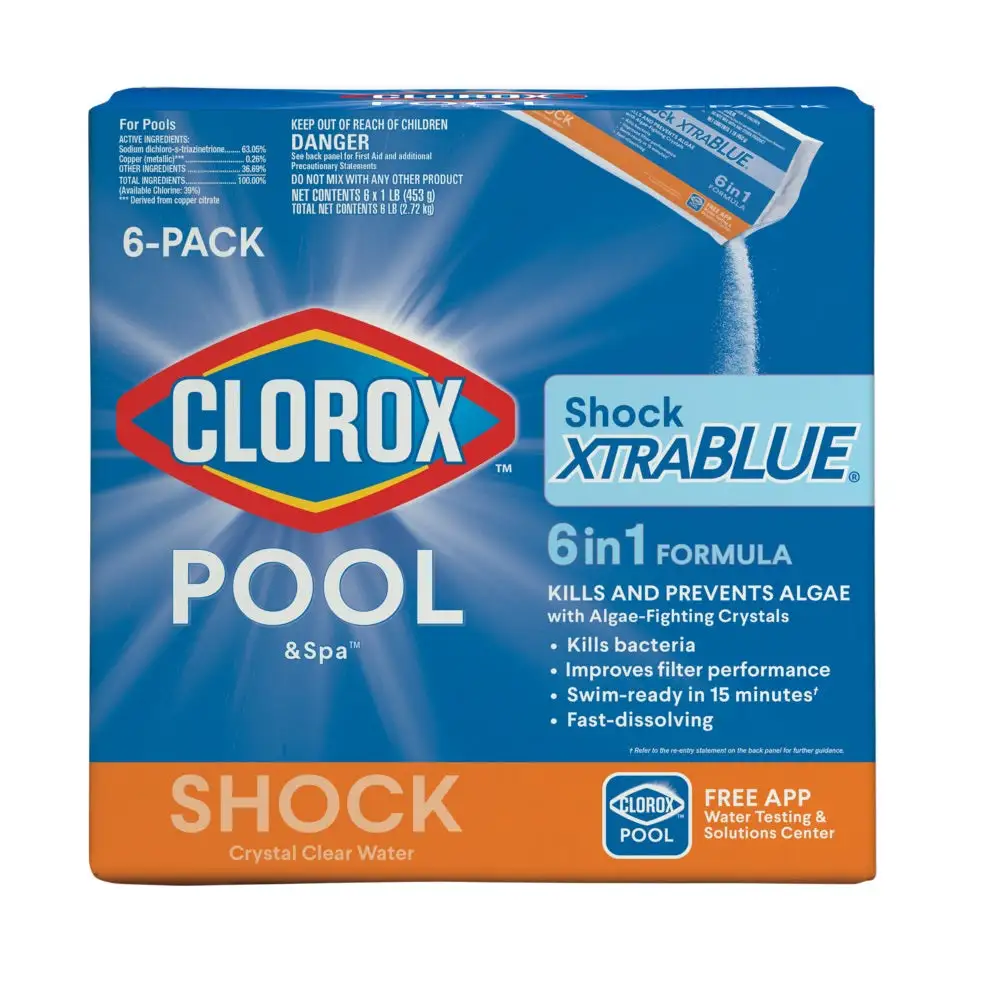 Clorox 36006CLX Pool & Spa Shock Xtra Blue