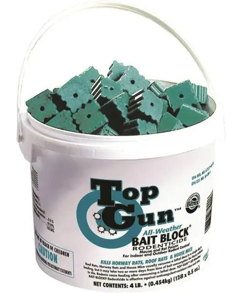 JT Eaton 750 Top Gun Bait Block Rodenticide