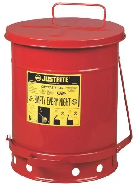 Justrite 09300 Oily Waste Can