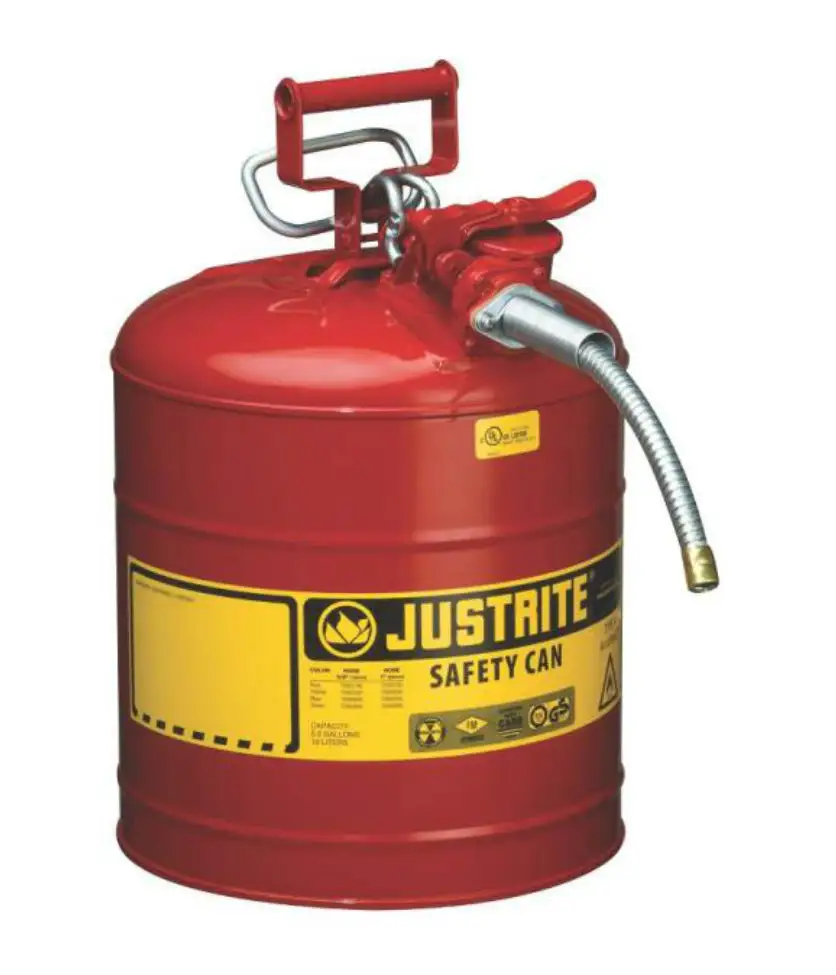 Justrite 7250120 AccuFlow Steel Safety Can