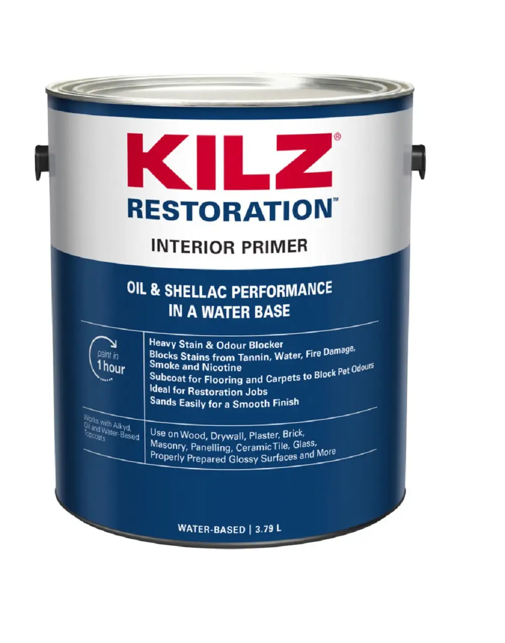 Kilz L200211 Restoration Water-Based Primer