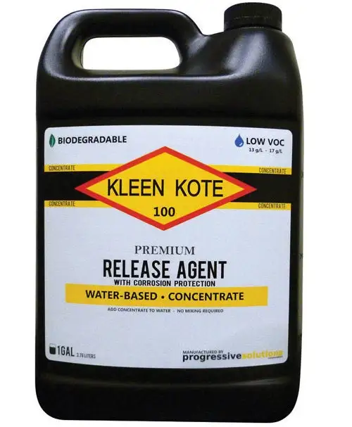 Kleen Kote 100 30100 Concentrate Concrete Release