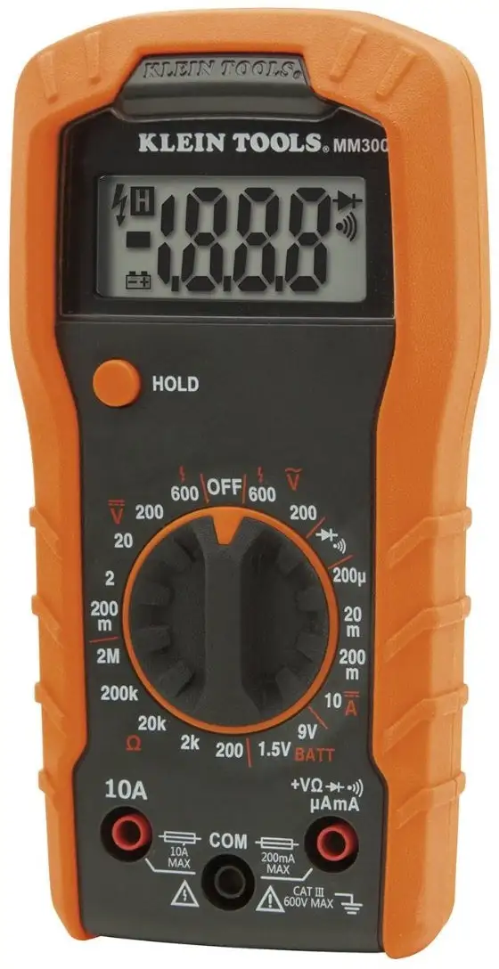 Klein Tools MM300 Manual-Ranging 600V Digital Multimeter