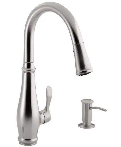 Kohler R780-VS Cruette Single Handle Pull-Down Kitchen Faucet