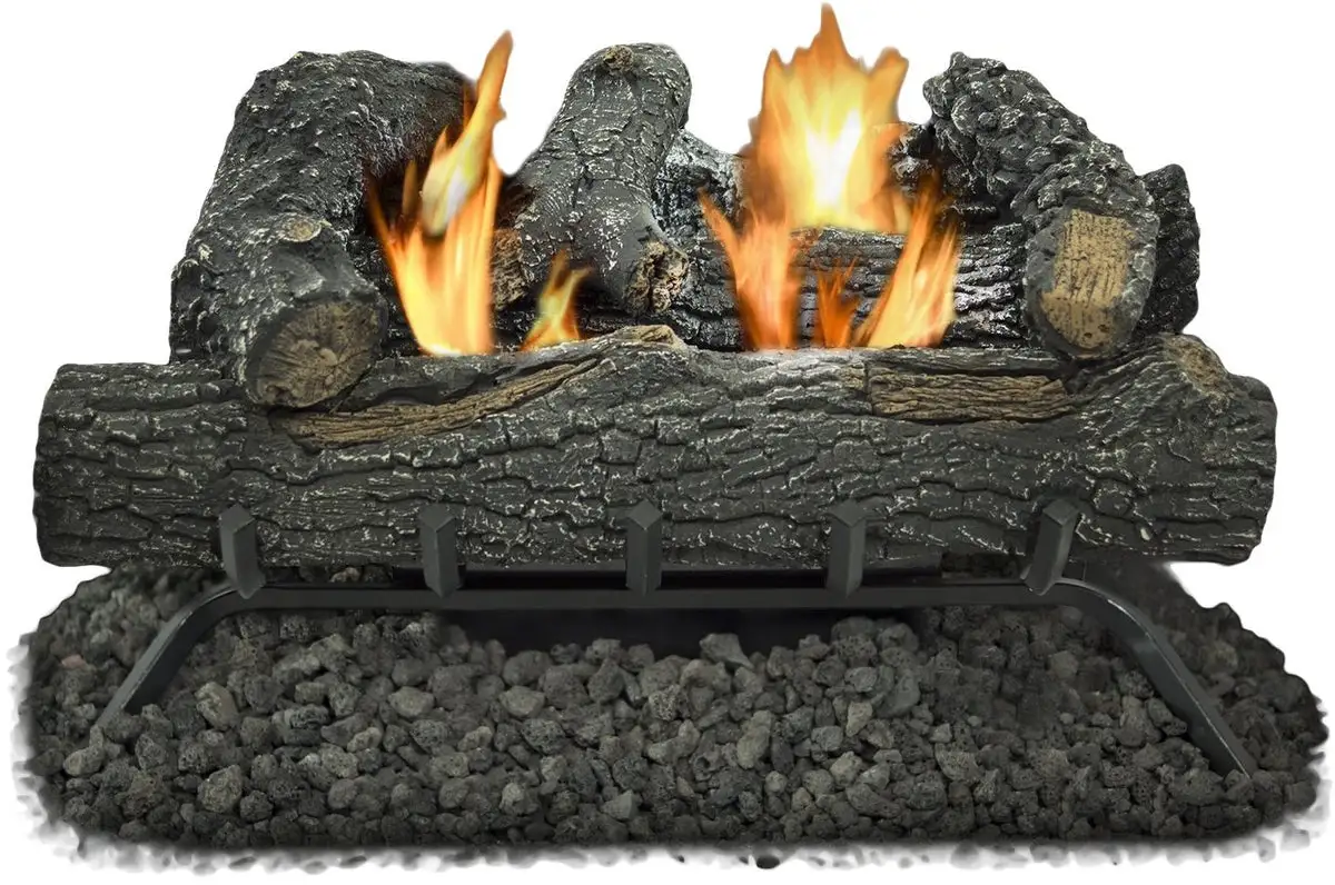 Kozy World GLD2455T Vent-Free Gas Log Set