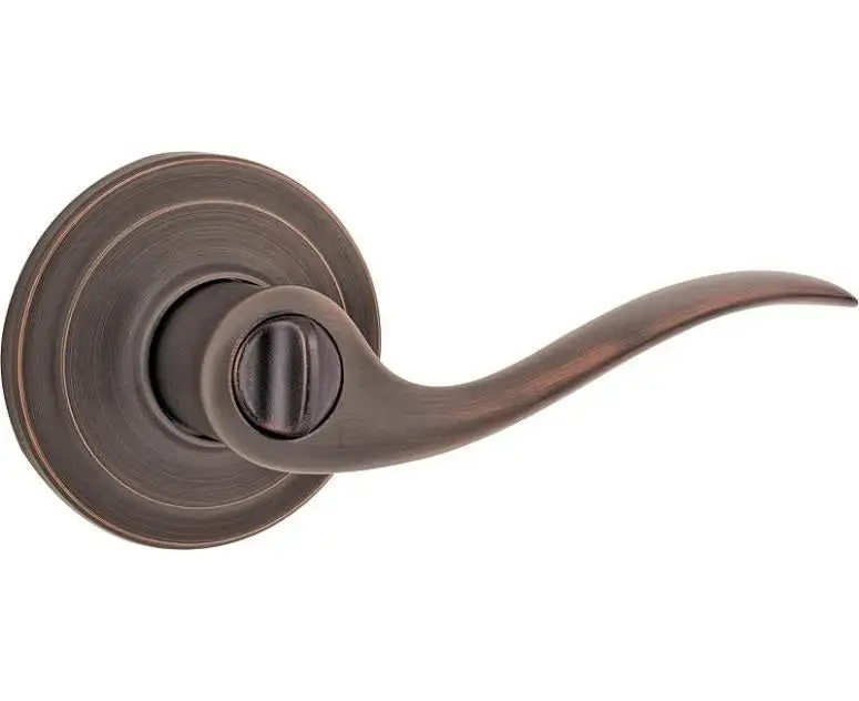 Kwikset 730TNL11PCP Signature Series Tustin Privacy Lever