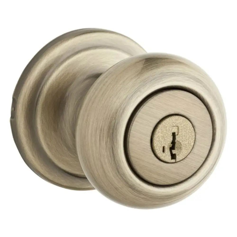 Kwikset 740H-5SGC Hancock Entry Door Knob