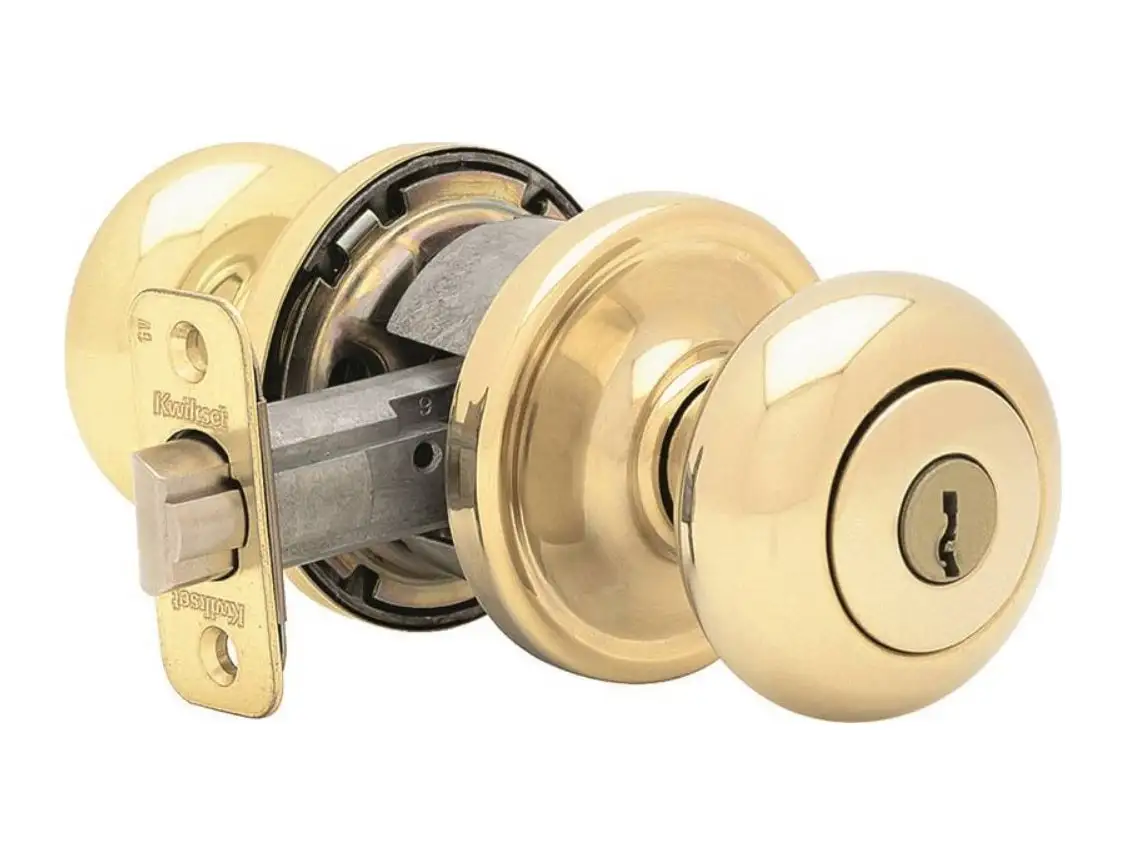 Kwikset 740HLO3SMT6AL/RCS Signature Hancock Entry Knob