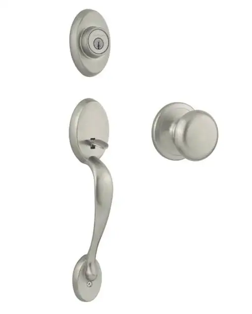 Kwikset 800CEXJ 15 SMT Sectional Handleset with Single Cylinder Deadbolt