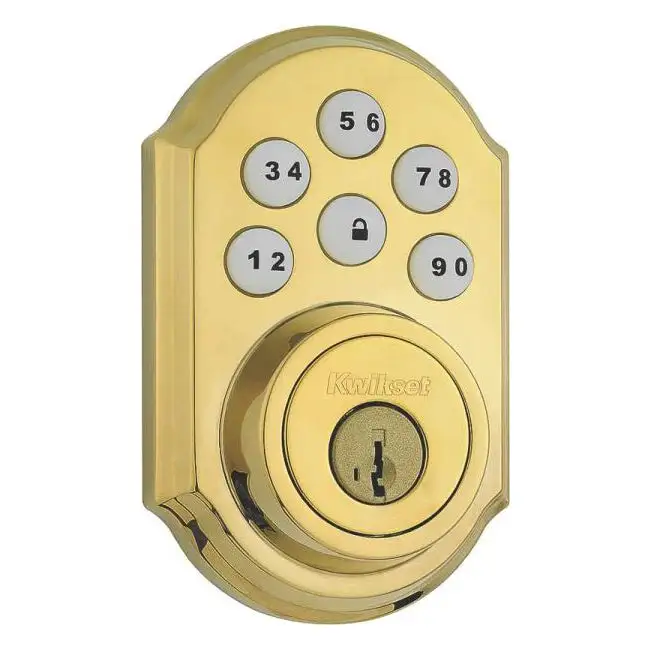 Kwikset?909L03SMTCP SmartCode Single Cylinder Deadbolt