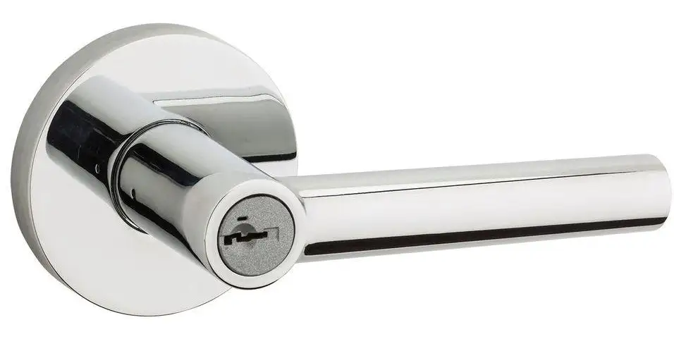 Kwikset 91560-011 Milan Entry Lever Featuring SmartKey