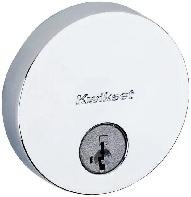 Kwikset 92580-009 Uptown Low Profile Round Contemporary Deadbolt