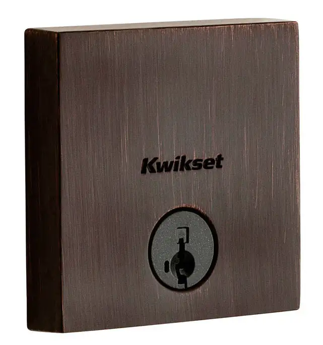 Kwikset 92580-014 Venetian Bronze Deadbolt