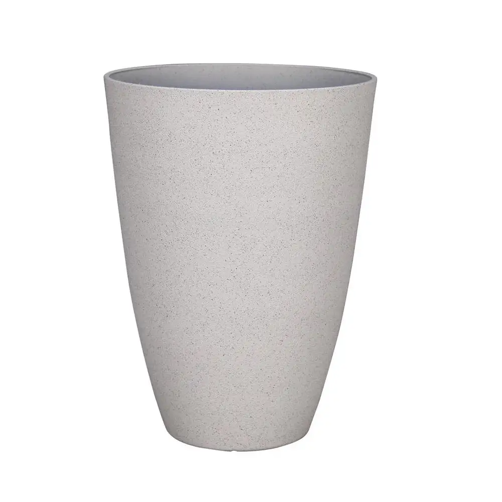 L&G Solutions PVC2016SWI Speckle Round Tall Planter