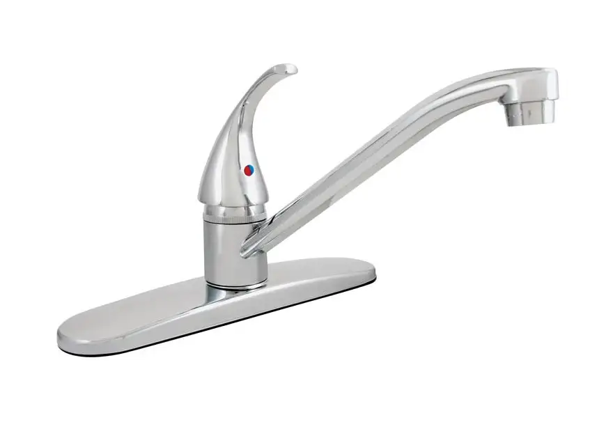 LDR 013 1105CP Single Handle Kitchen Faucet Without Spray