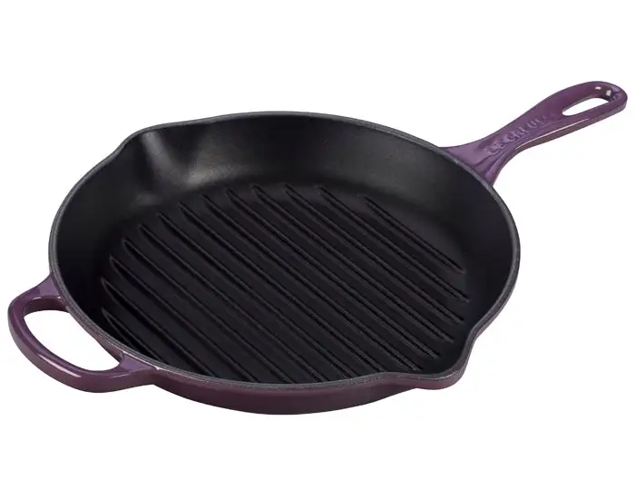 Le Creuset Signature Cast Iron Round Skillet Grill