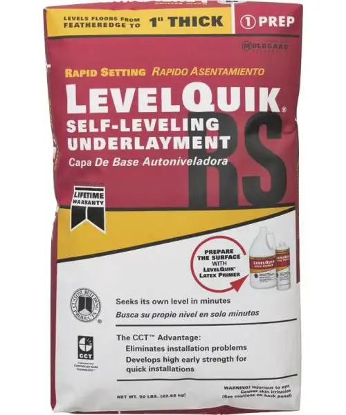 Level Quik LQ50 Self-Leveling Underlayment Mix