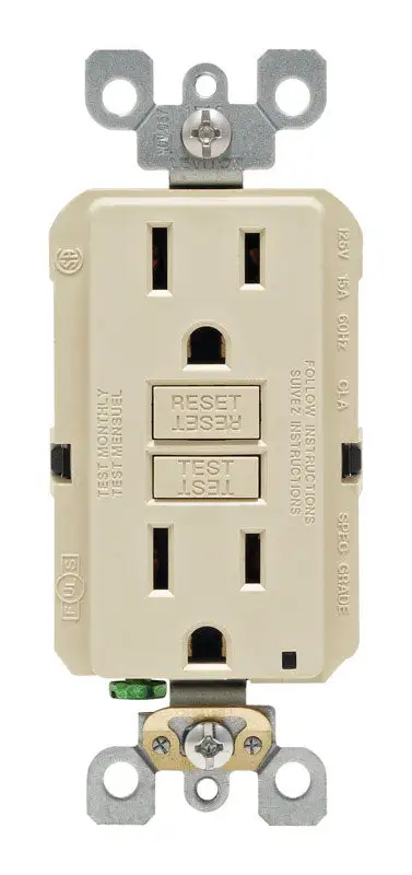 Leviton GFNT1-03I Self Test GFCI Receptacle