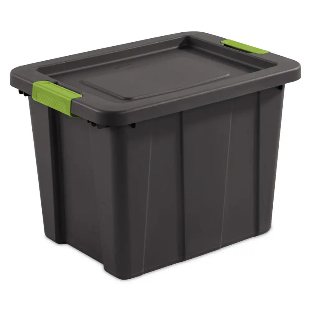 Sterilite Tuff1 Latching 18 Gallon Plastic Storage Container & Lid (18 Pack)