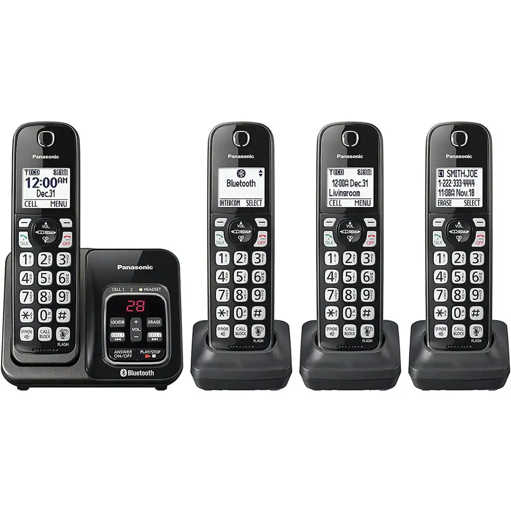 Panasonic KX-TGD564M Four-Handset System Cordless Phone