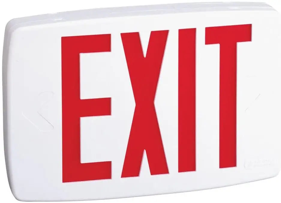 Lithonia Lighting 388066 Quantum LED Lighted Exit Sign