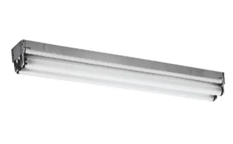 Lithonia Lighting C232MVOLT-GEB10IS 2-Light Gloss White Fluorescent Strip Light