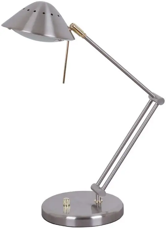 Living Accents 16534-006 Halogen Desk Lamp