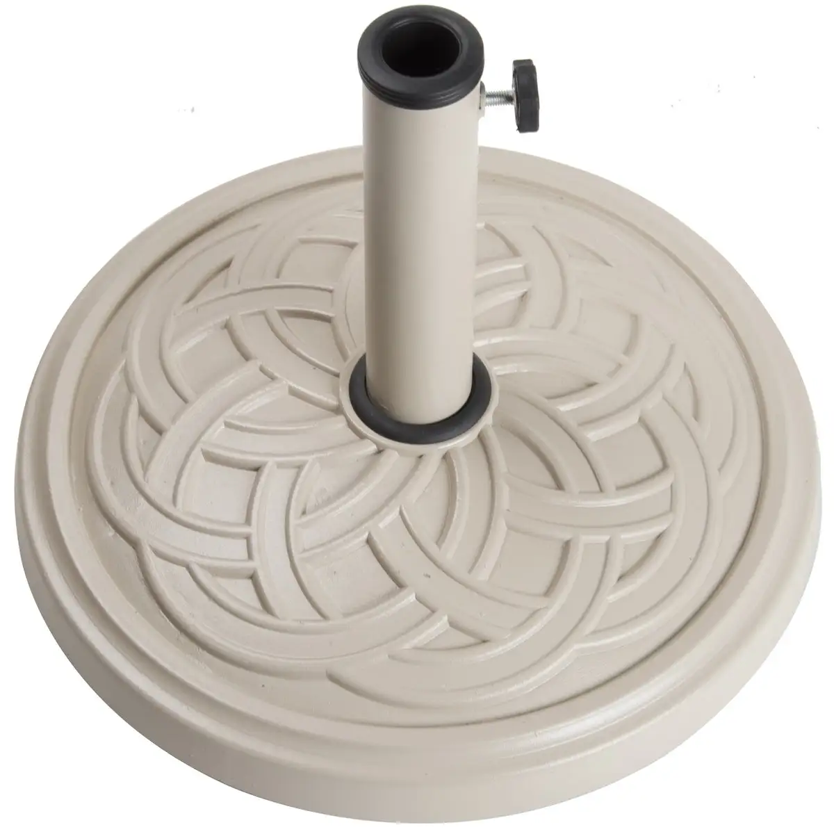 Living Accents 60477A Envirostone Round Umbrella Base