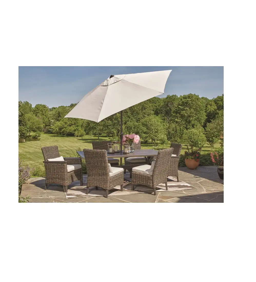 Living Accents ACE21036 Rochdale Aluminum Dining Set