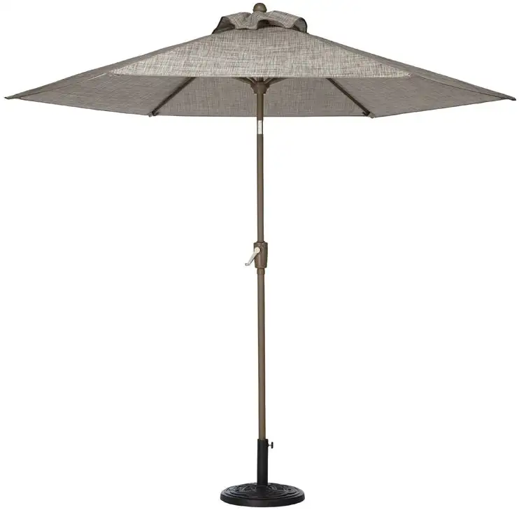 Living Accents BZV00405B01 Colma Tiltable Market Umbrella