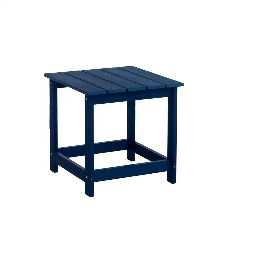 Living Accents H22WT0104-B Faux Square Adirondack Side Table