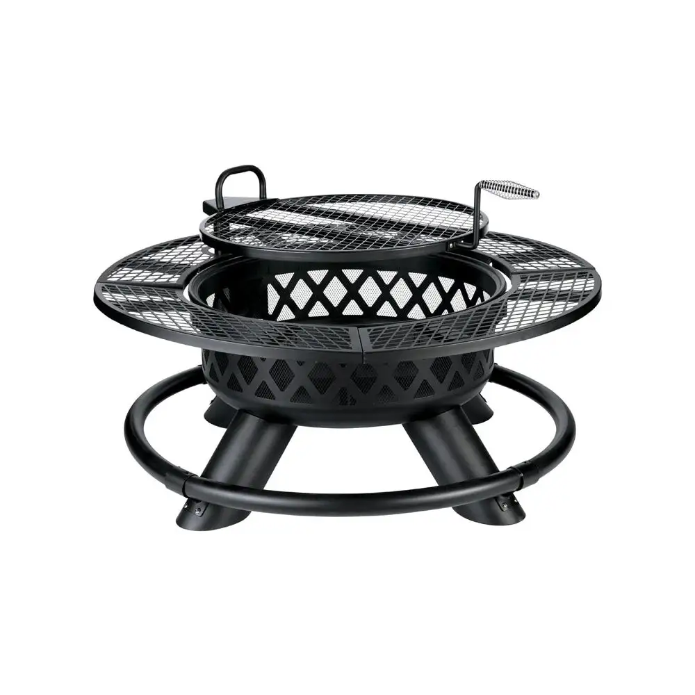 Living Accents SRFP96 Ranch Wood Fire Pit/Grill