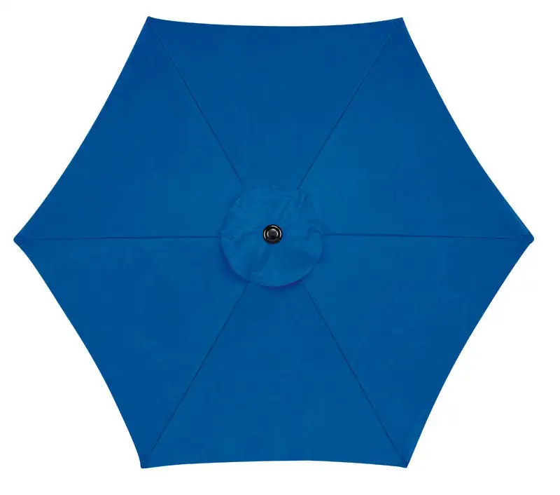 Living Accents UM90BKOBD34RB Market Umbrella