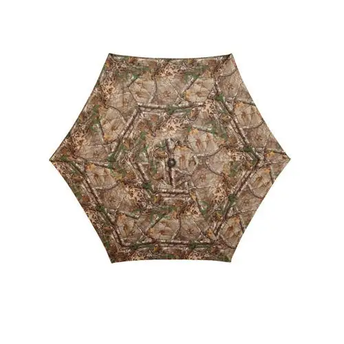 Living Accents UM90G31ORT Market Umbrella