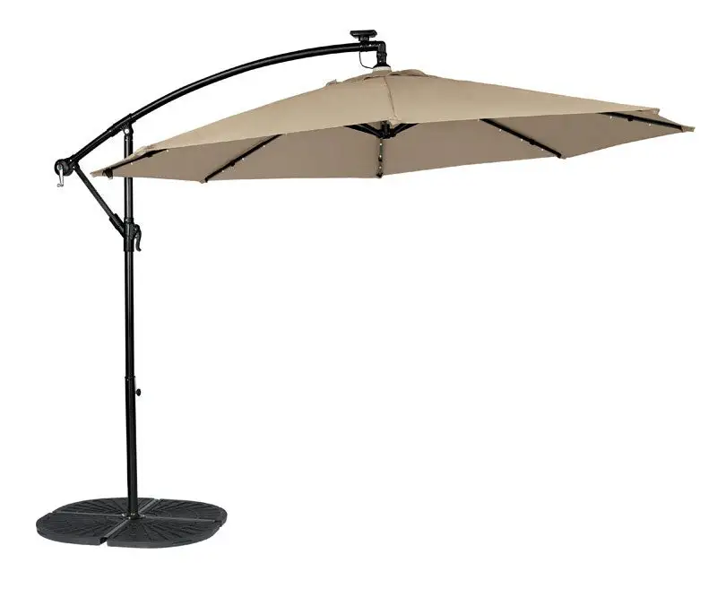 Living Accents UMSCS10E04OBD Round Patio Umbrella