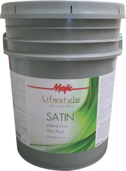 Majic Lifestyle 8-1824 Satin Interior Latex Wall Paint