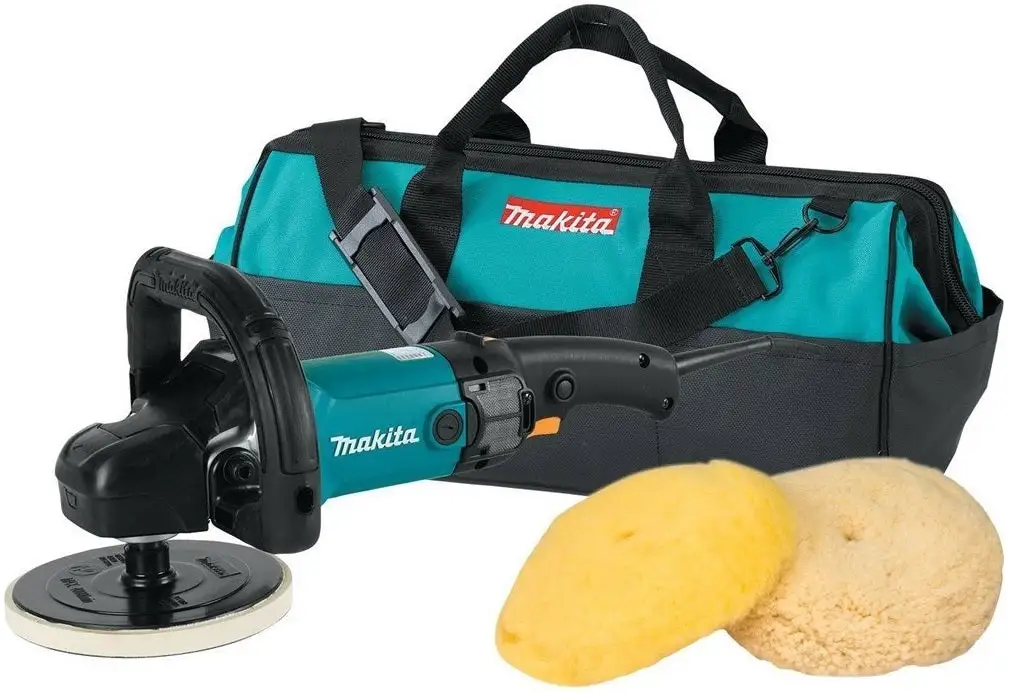 Makita 9237CX3 Variable Speed Polisher-Sander With Polishing Kit