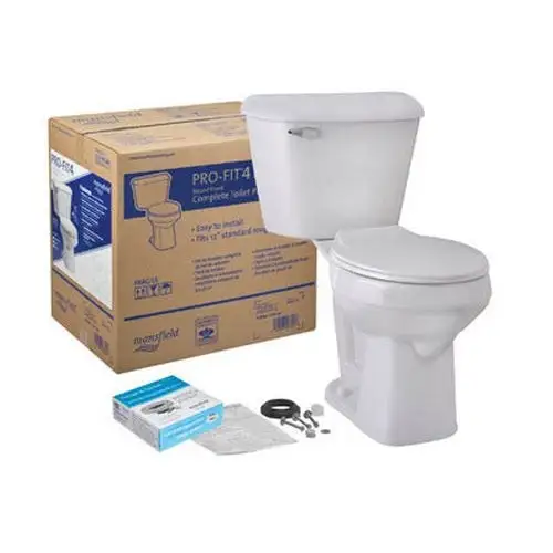 Mansfield 117CTK Round Complete Toilet Kit