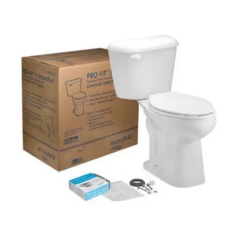 Mansfield 4137CTK Alto Profit 3 Smartheight Complete Toilet Kit