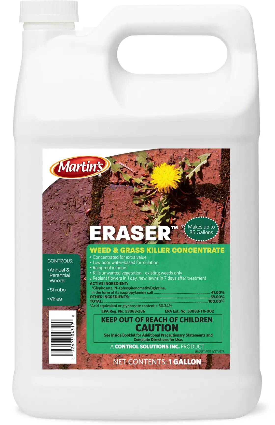 Martin's 82004319 Eraser Weed & Grass Killer