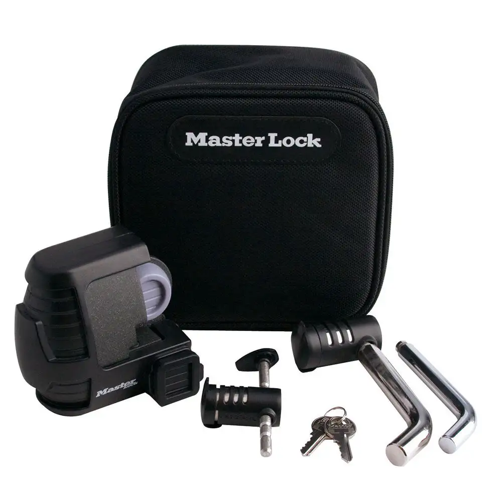 Master Lock 3794DAT Trailer Coupler/Hitch Pin Lock Set