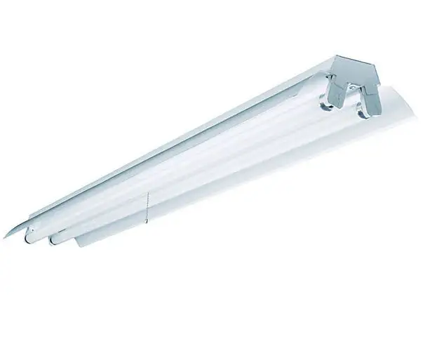 Metalux 146V5F T8 Fluorescent 2-Light Fixture Shoplight