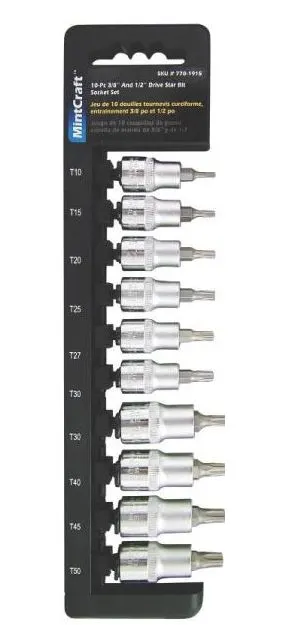 Vulcan TS1010-P Star Bit Socket Set