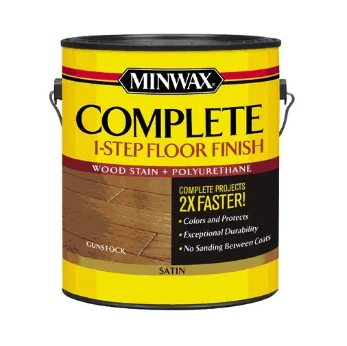 Minwax 67209 Satin Gunstock Complete One Step Floor Finish