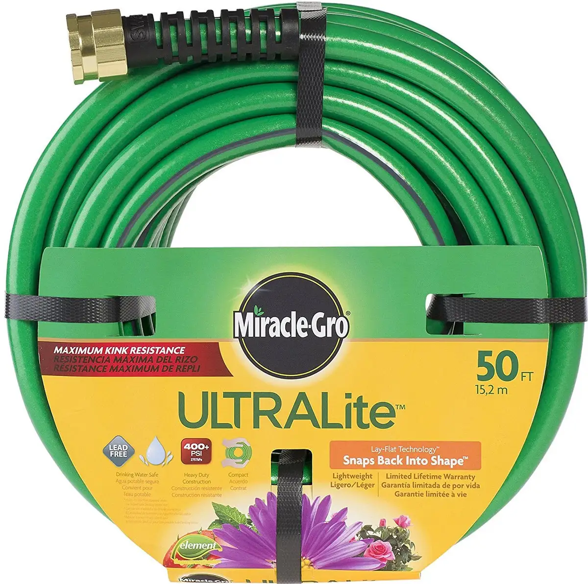 Miracle-Gro CMGUL12050CC Ultra-Light Water Hose