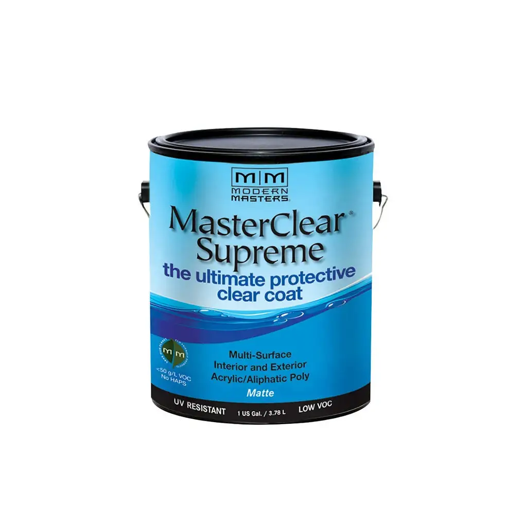 Modern Masters MCS901GAL MasterClear Supreme Water-Based Protective Coating