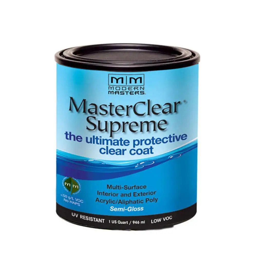 Modern Masters MCS90332 MasterClear Supreme Water-Based Protective Coating